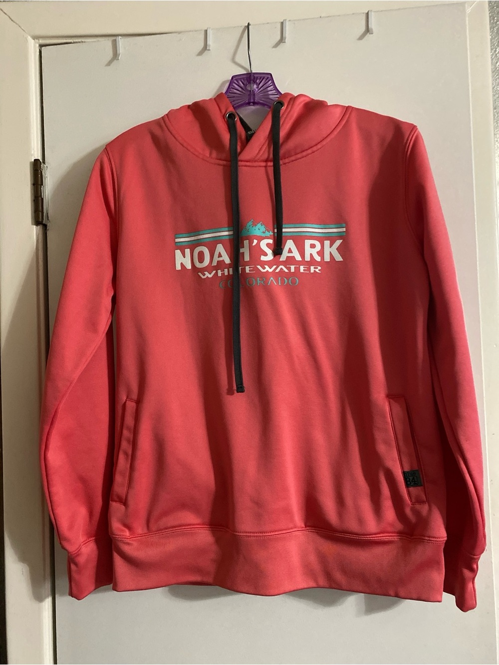 Blue 84 Coral Crewneck Hoodie with Noah's Ark Whitewater Logo